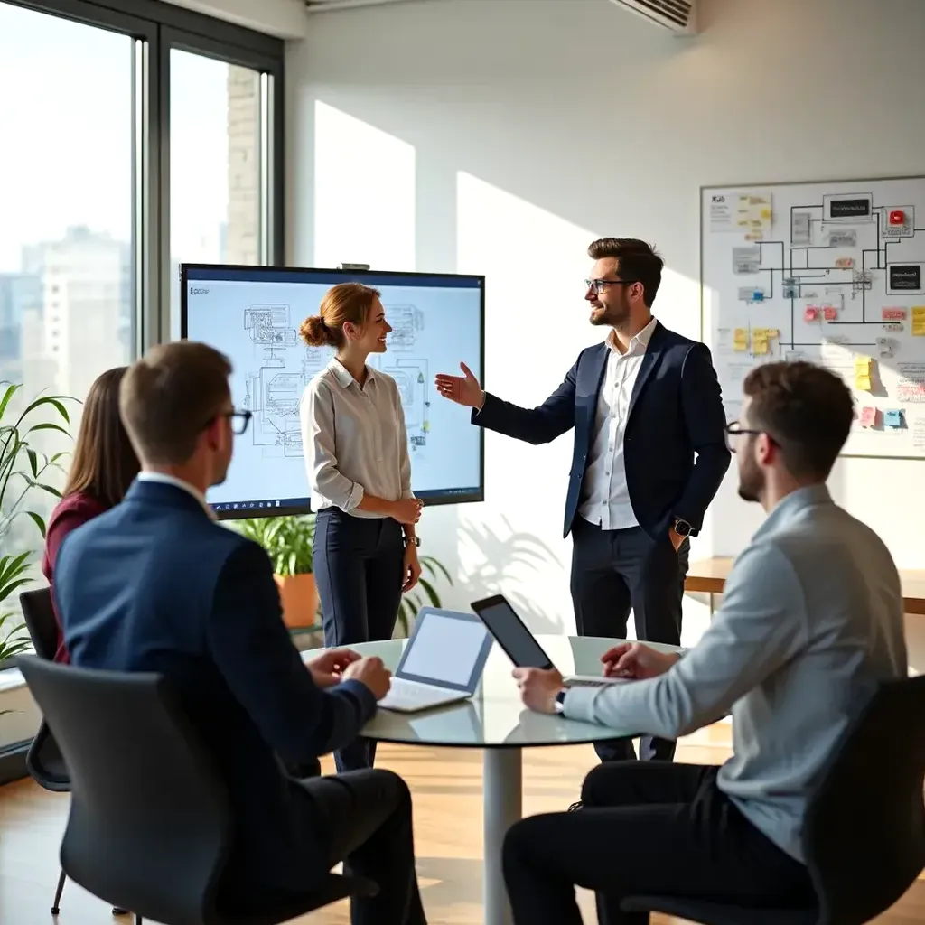 Ilustracja efektywności dzięki automatyzacji procesów